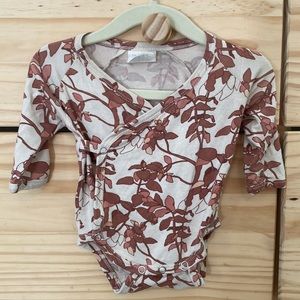 Newborn onesie by Kate Quinn, modal fabric